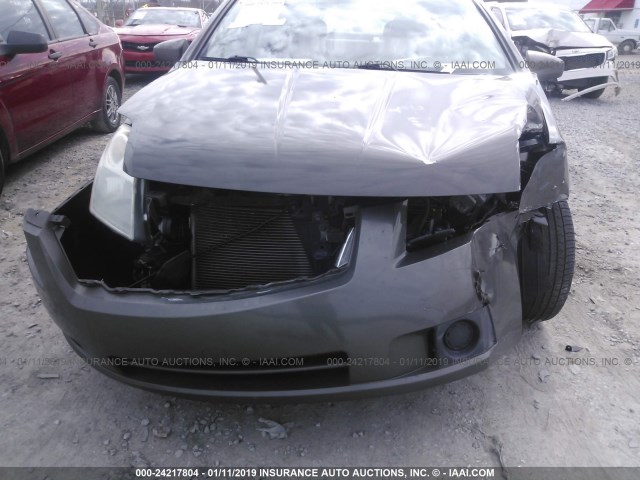 3N1AB61E47L713589 - 2007 NISSAN SENTRA 2.0/2.0S/2.0SL GRAY photo 6