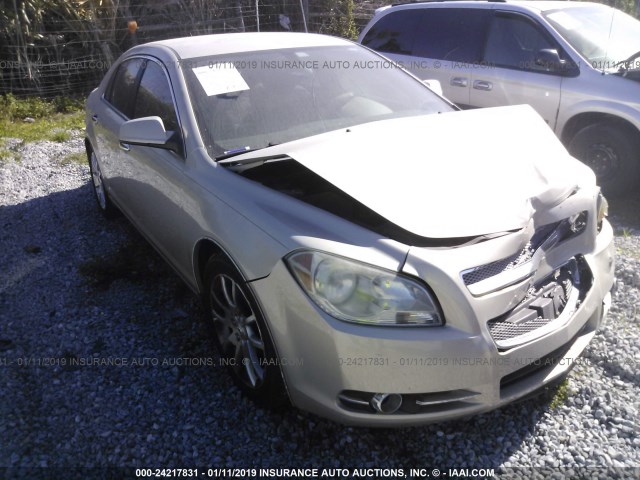 1G1ZE5EB8AF207047 - 2010 CHEVROLET MALIBU LTZ ოქროსფერი ფოტო 1