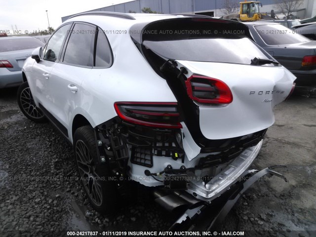 WP1AB2A53JLB34441 - 2018 PORSCHE MACAN S WHITE photo 3