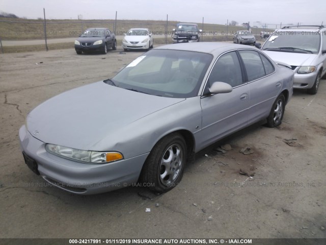 1G3WX52H4XF389741 - 1999 OLDSMOBILE INTRIGUE GLS SILVER photo 2