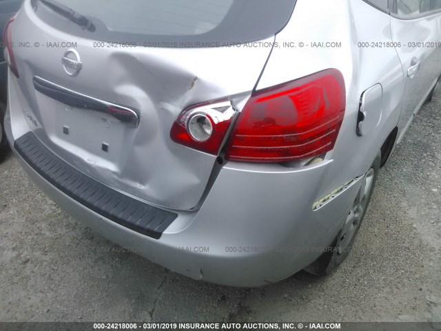 JN8AS5MT3DW038989 - 2013 NISSAN ROGUE S/SV SILVER photo 6