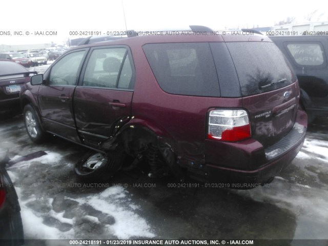 1FMZK06195GA61231 - 2005 FORD FREESTYLE LIMITED RED photo 6