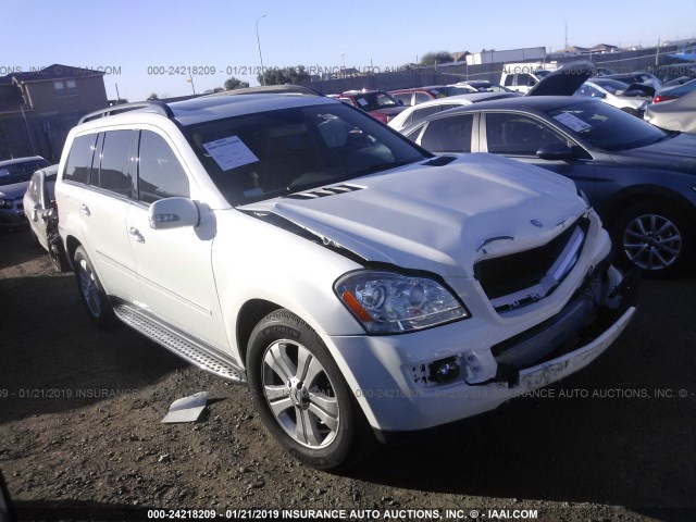 4JGBF71E37A265666 - 2007 MERCEDES-BENZ GL 450 4MATIC WHITE photo 1