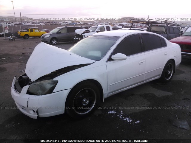 1N4AL11D56C263116 - 2006 NISSAN ALTIMA S/SL WHITE photo 2