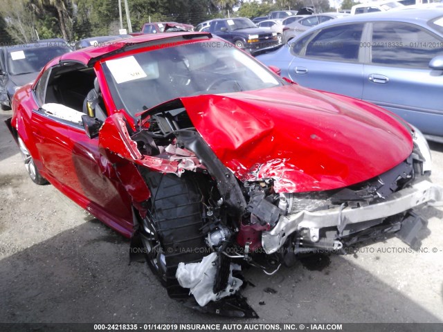 JNKCV66E09M723775 - 2009 INFINITI G37 SPORT RED photo 1