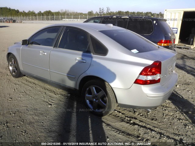 YV1MH682752095648 - 2005 VOLVO S40 T5 SILVER photo 3