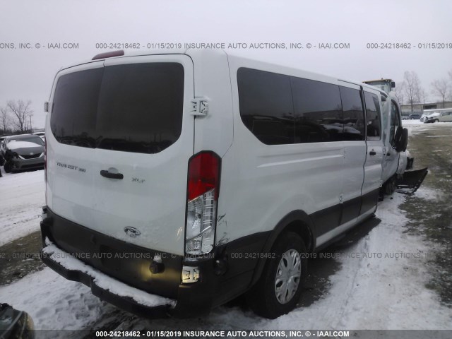 1FBZX2ZM7FKA97512 - 2015 FORD TRANSIT T-350 WHITE photo 4