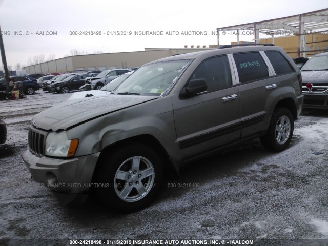 1J4GR48KX5C516593 - 2005 JEEP GRAND CHEROKEE LAREDO/COLUMBIA/FREEDOM 棕色 照片 2