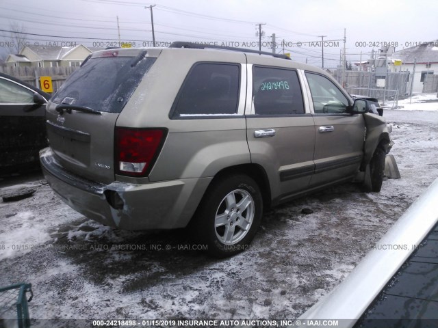 1J4GR48KX5C516593 - 2005 JEEP GRAND CHEROKEE LAREDO/COLUMBIA/FREEDOM 棕色 照片 4
