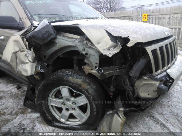 1J4GR48KX5C516593 - 2005 JEEP GRAND CHEROKEE LAREDO/COLUMBIA/FREEDOM 棕色 照片 6
