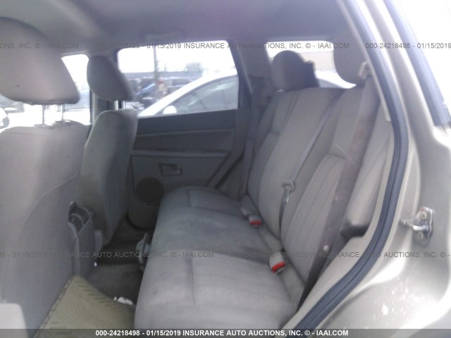 1J4GR48KX5C516593 - 2005 JEEP GRAND CHEROKEE LAREDO/COLUMBIA/FREEDOM 棕色 照片 8