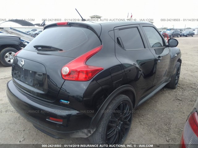 JN8AF5MR0ET358069 - 2014 NISSAN JUKE S/SV/SL/NISMO BLACK photo 4