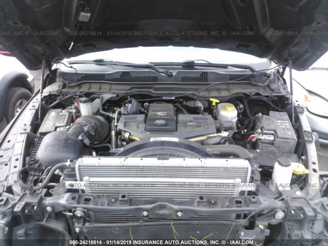 3C63R3LLXGG128527 - 2016 RAM 3500 SLT BLACK photo 10