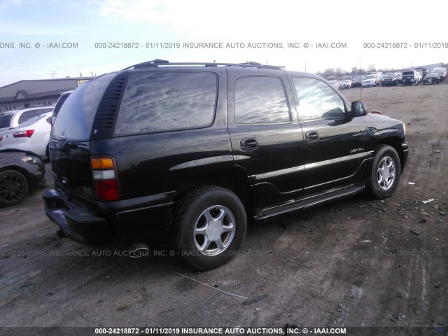 1GKEK63U62J142176 - 2002 GMC DENALI BLACK photo 4