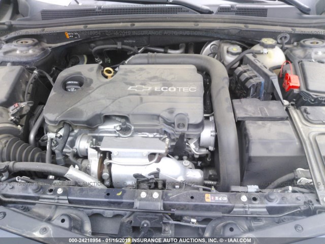 1G1ZB5ST3GF277196 - 2016 CHEVROLET MALIBU LS BLUE photo 10