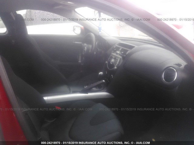 JM1FE17M290403095 - 2009 MAZDA RX8 RED photo 5