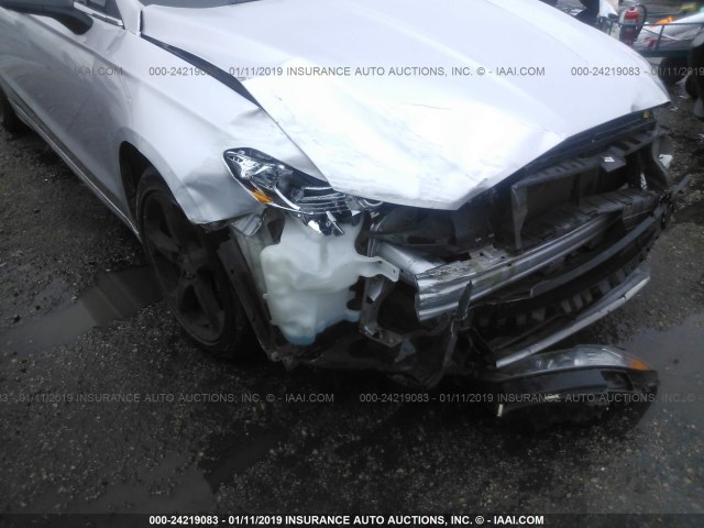 3FA6P0G79GR143358 - 2016 FORD FUSION S SILVER photo 6