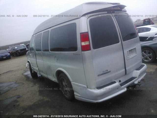 1GBFG15T171114855 - 2007 CHEVROLET EXPRESS G1500  SILVER photo 3