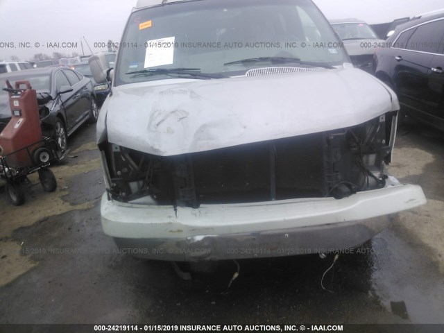 1GBFG15T171114855 - 2007 CHEVROLET EXPRESS G1500  SILVER photo 6