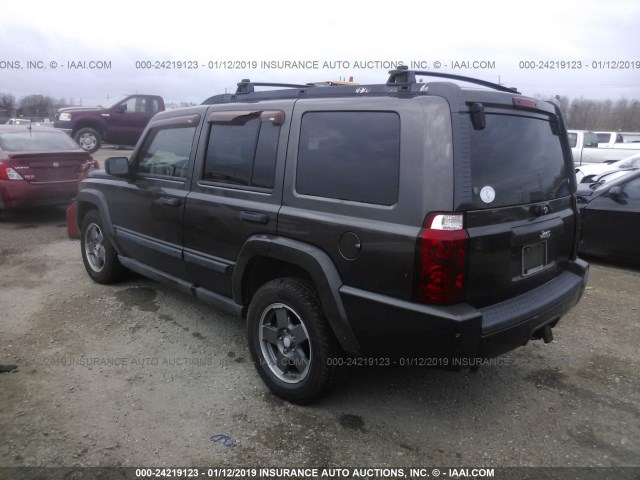 1J8HH48N86C156855 - 2006 JEEP COMMANDER GRAY photo 3
