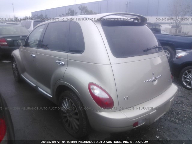 3A8FY78G86T201064 - 2006 CHRYSLER PT CRUISER GT GOLD photo 3