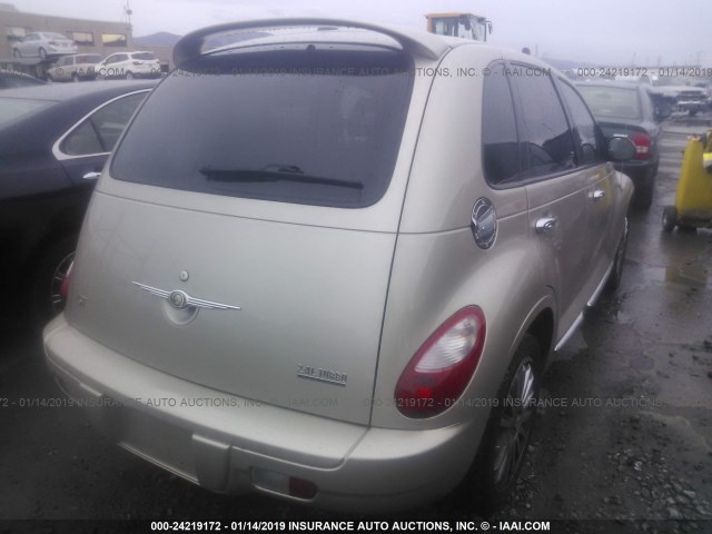 3A8FY78G86T201064 - 2006 CHRYSLER PT CRUISER GT GOLD photo 4