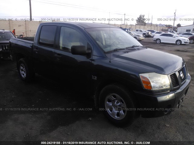 1N6AA07A94N530540 - 2004 NISSAN TITAN XE/SE/LE GREEN photo 1