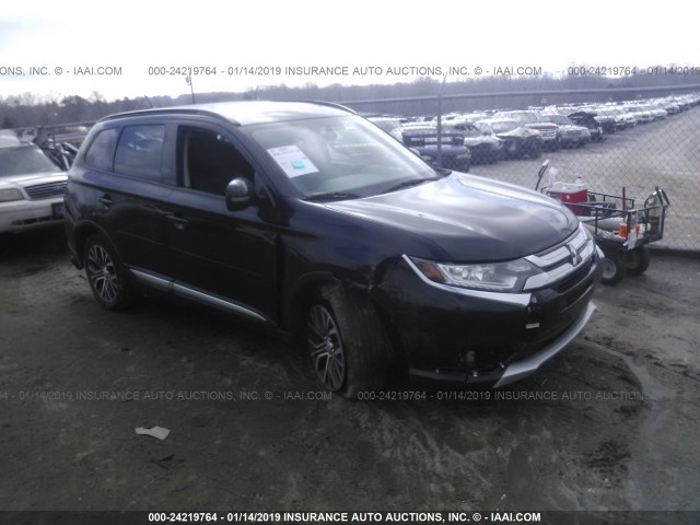 JA4AD3A31GZ025279 - 2016 MITSUBISHI OUTLANDER SE/SEL BLACK photo 1