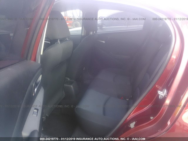 3MYDLBZV4GY141481 - 2016 TOYOTA SCION IA BURGUNDY photo 8