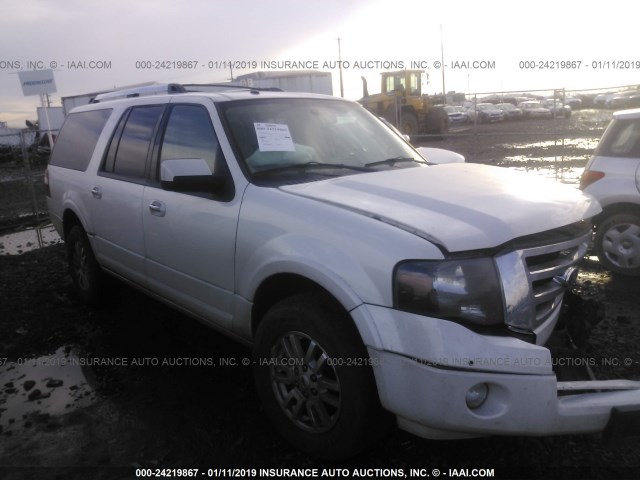 1FMJK2A53DEF40029 - 2013 FORD EXPEDITION EL LIMITED WHITE photo 1