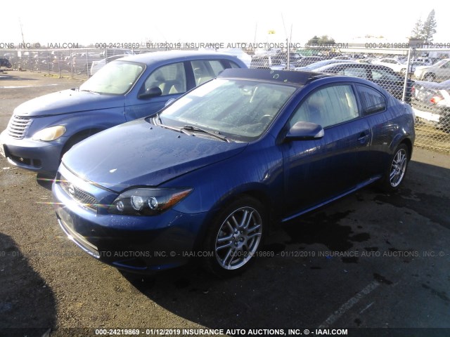 JTKDE167690290294 - 2009 TOYOTA SCION TC ლურჯი ფოტო 2
