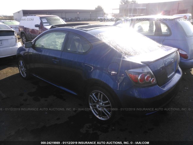 JTKDE167690290294 - 2009 TOYOTA SCION TC ლურჯი ფოტო 3