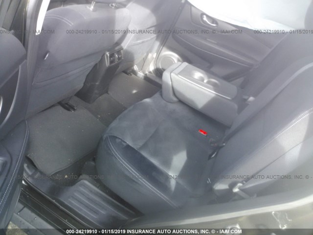 JN8AT2MT1GW022435 - 2016 NISSAN ROGUE S/SL/SV GRAY photo 8