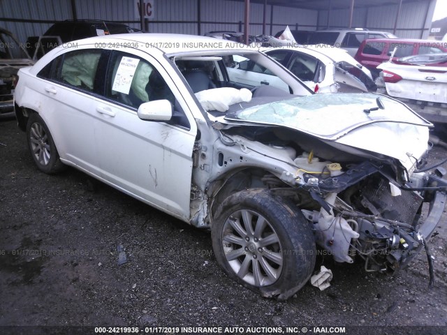 1C3CC5FB1AN223389 - 2010 CHRYSLER SEBRING LIMITED WHITE photo 1