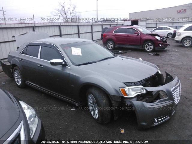 2C3CCAAG8CH107842 - 2012 CHRYSLER 300 GRAY photo 1