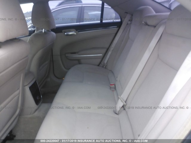 2C3CCAAG8CH107842 - 2012 CHRYSLER 300 GRAY photo 8