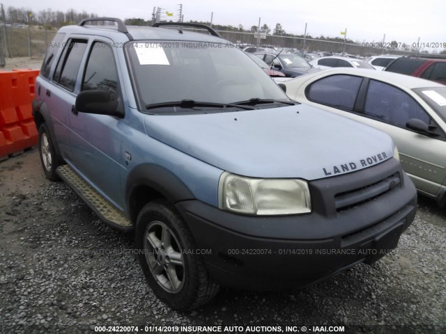 SALNM22252A207865 - 2002 LAND ROVER FREELANDER S BLUE photo 1