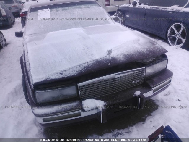 1G6KS5333LU821616 - 1990 CADILLAC SEVILLE RED photo 6