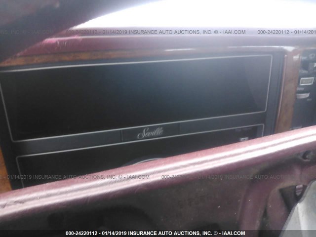 1G6KS5333LU821616 - 1990 CADILLAC SEVILLE RED photo 7