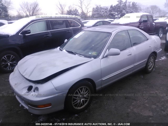 JH4DB7658YS000091 - 2000 ACURA INTEGRA LS SILVER photo 2