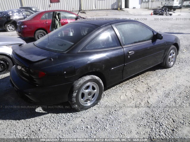 3G1JC1242WS842642 - 1998 CHEVROLET CAVALIER RS BLACK photo 4