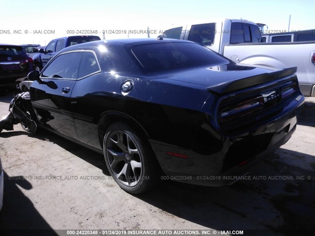 2C3CDZAG7GH336157 - 2016 DODGE CHALLENGER SXT BLACK photo 3