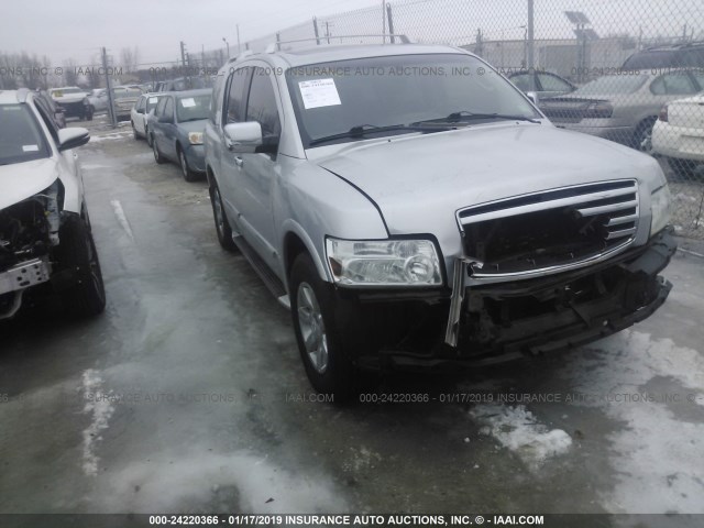 5N3AA08C86N804643 - 2006 INFINITI QX56 SILVER photo 1