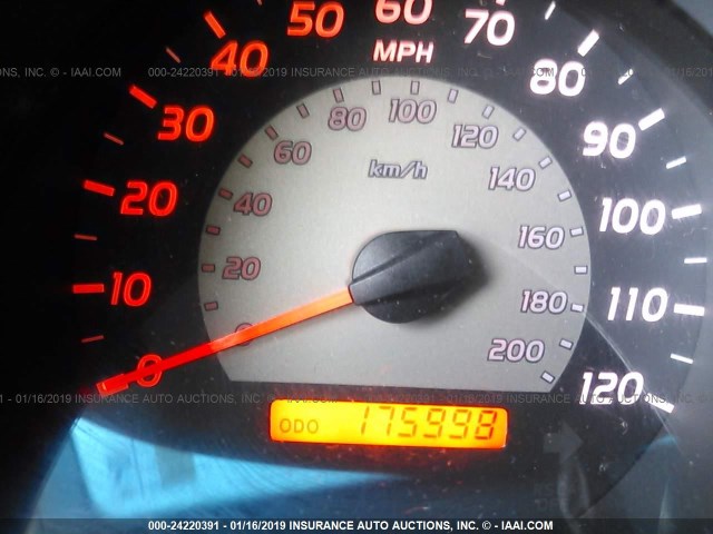 5TEUU42N17Z442852 - 2007 TOYOTA TACOMA ACCESS CAB შავი ფოტო 7