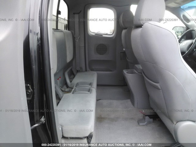 5TEUU42N17Z442852 - 2007 TOYOTA TACOMA ACCESS CAB შავი ფოტო 8