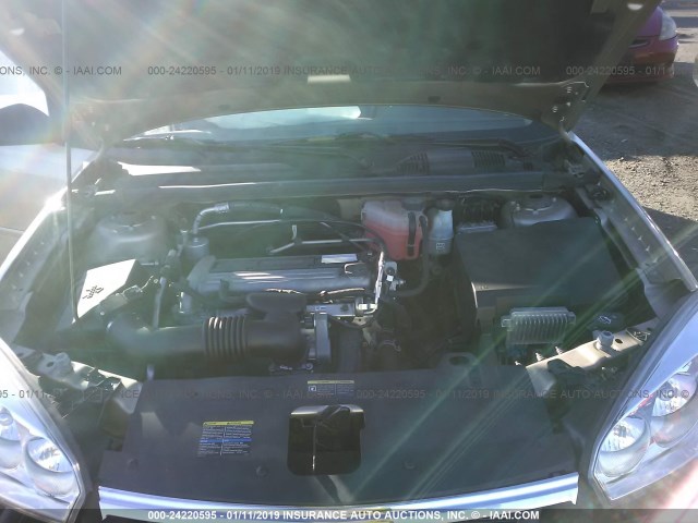 1G1ZS53F16F140667 - 2006 CHEVROLET MALIBU LS Бежевый фото 10