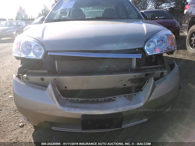 1G1ZS53F16F140667 - 2006 CHEVROLET MALIBU LS Бежевый фото 6