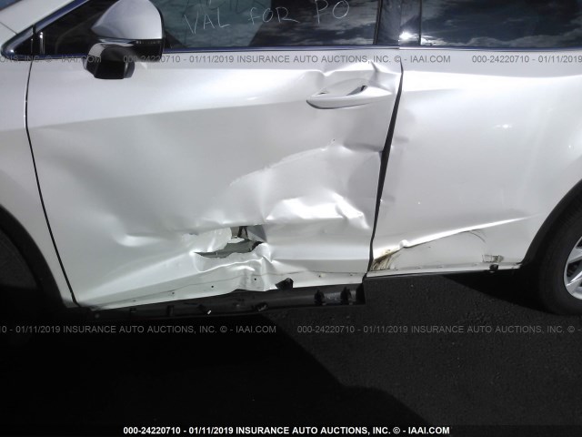 2T2ZZMCA6HC063013 - 2017 LEXUS RX 350/BASE/F SPORT WHITE photo 6