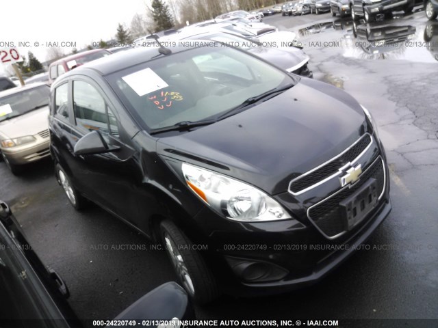 KL8CD6S99DC507816 - 2013 CHEVROLET SPARK 1LT BLACK photo 1