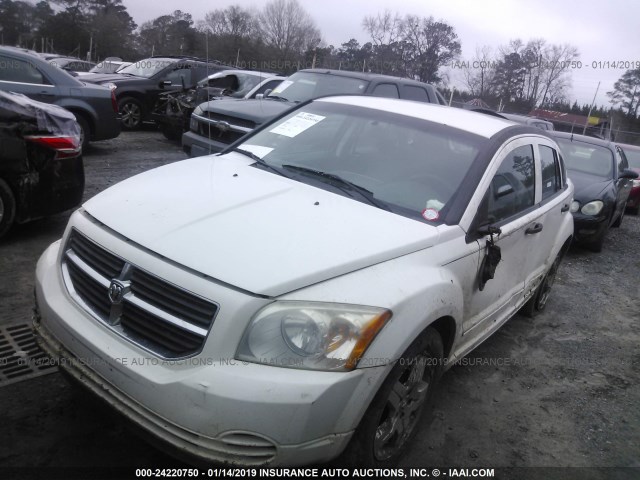 1B3HB48BX8D687763 - 2008 DODGE CALIBER SXT WHITE photo 2